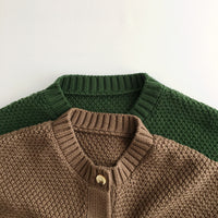 Load image into Gallery viewer, Baby Kid Unisex Solid Color Cardigan Wholesale 22112141
