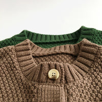 Load image into Gallery viewer, Baby Kid Unisex Solid Color Cardigan Wholesale 22112141
