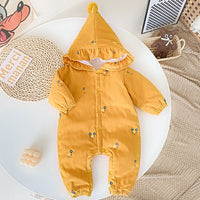 Load image into Gallery viewer, Baby Kid Girls Flower Embroidered Jumpsuits Wholesale 22112150
