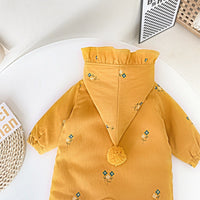 Load image into Gallery viewer, Baby Kid Girls Flower Embroidered Jumpsuits Wholesale 22112150
