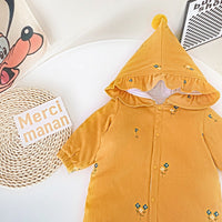 Load image into Gallery viewer, Baby Kid Girls Flower Embroidered Jumpsuits Wholesale 22112150
