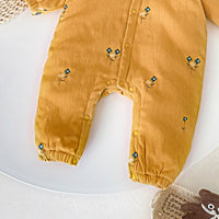 Load image into Gallery viewer, Baby Kid Girls Flower Embroidered Jumpsuits Wholesale 22112150
