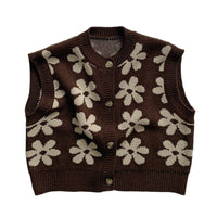 Load image into Gallery viewer, Baby Kid Unisex Flower Vests Waistcoats Knitwear Wholesale 22112152
