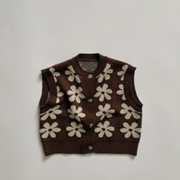 Load image into Gallery viewer, Baby Kid Unisex Flower Vests Waistcoats Knitwear Wholesale 22112152
