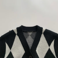 Load image into Gallery viewer, Baby Kid Unisex Checked Vests Waistcoats Knitwear Wholesale 22112157
