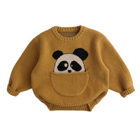 Load image into Gallery viewer, Baby Kid Unisex Animals Cartoon Print Sweaters Wholesale 221121571
