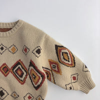 Load image into Gallery viewer, Baby Kid Unisex Checked Sweaters Knitwear Wholesale 221121616
