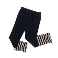 Load image into Gallery viewer, Baby Kid Girls Solid Color Striped Pants Leggings Wholesale 221121628
