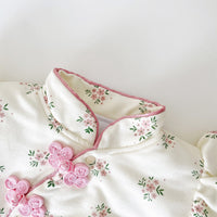 Load image into Gallery viewer, Baby Kid Girls Flower Print Jumpsuits Wholesale 221121662
