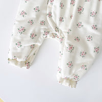Load image into Gallery viewer, Baby Kid Girls Flower Print Jumpsuits Wholesale 221121662
