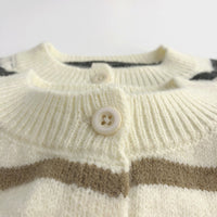 Load image into Gallery viewer, Baby Kid Unisex Striped Crochet Cardigan Wholesale 22112167
