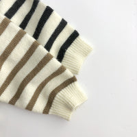 Load image into Gallery viewer, Baby Kid Unisex Striped Crochet Cardigan Wholesale 22112167
