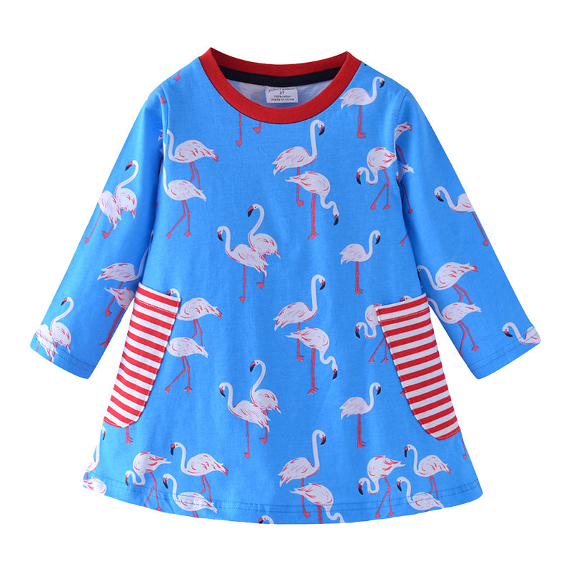 Baby Kid Girls Animals Dresses Wholesale 221125110