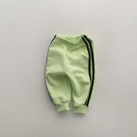 Load image into Gallery viewer, 2 Pieces Set Baby Kid Unisex Solid Color Hoodies Swearshirts And Pants Wholesale 221125277
