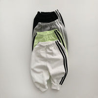 Load image into Gallery viewer, 2 Pieces Set Baby Kid Unisex Solid Color Hoodies Swearshirts And Pants Wholesale 221125277
