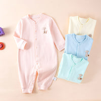Load image into Gallery viewer, Baby Kid Unisex Solid Color Animals Jumpsuits Wholesale 221125310
