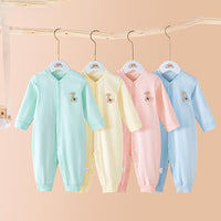 Load image into Gallery viewer, Baby Kid Unisex Solid Color Animals Jumpsuits Wholesale 221125310

