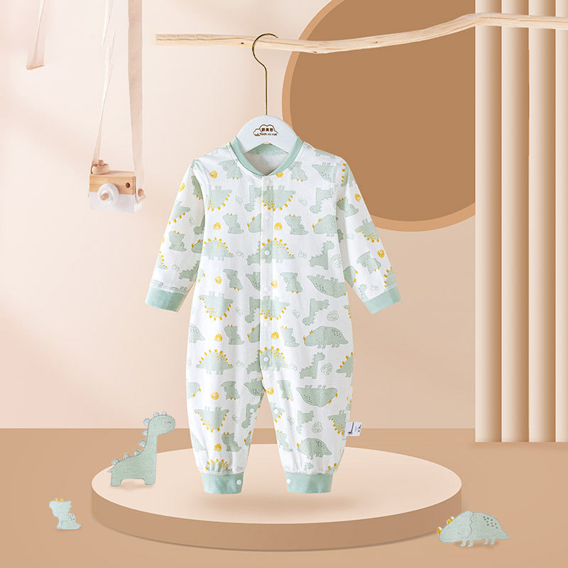 Baby Kid Unisex Dinosaur Print Jumpsuits Wholesale 221125314