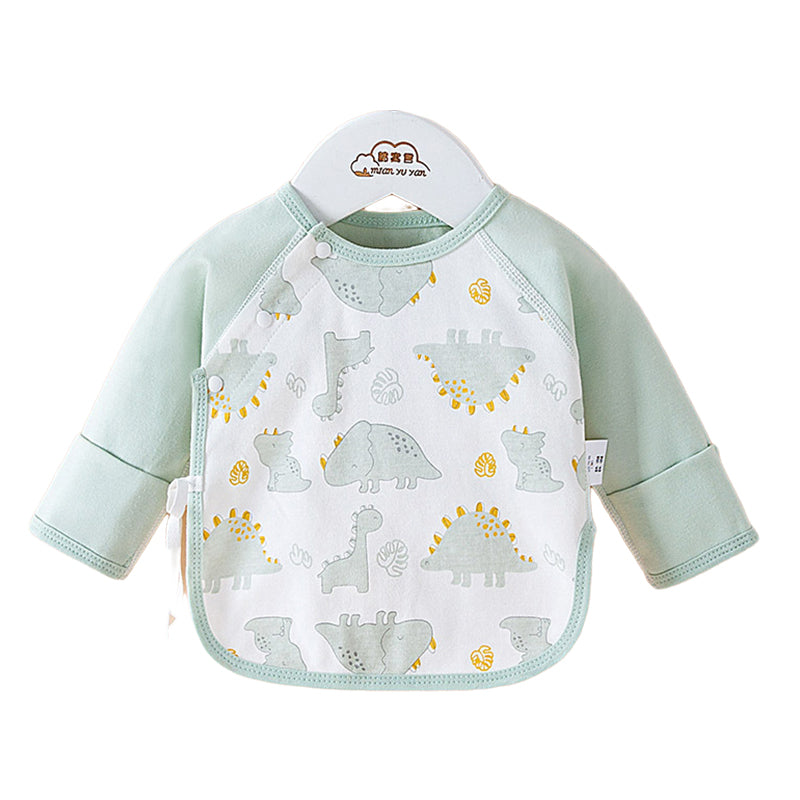 Baby Unisex Dinosaur Cartoon Print Tops Wholesale 221125322