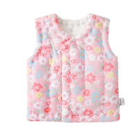 Load image into Gallery viewer, Baby Kid Unisex Flower Animals Cartoon Print Vests Waistcoats Wholesale 221125339
