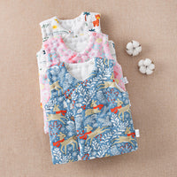 Load image into Gallery viewer, Baby Kid Unisex Flower Animals Cartoon Print Vests Waistcoats Wholesale 221125339

