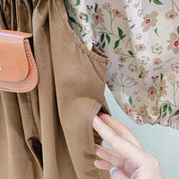 Load image into Gallery viewer, 2 Pieces Set Baby Kid Girls Flower Print Tops And Solid Color Jumpsuits Wholesale 221125367
