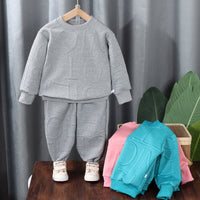 Load image into Gallery viewer, 2 Pieces Set Baby Kid Boys Letters Tops And Pants Wholesale 221125368
