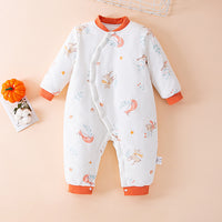 Load image into Gallery viewer, Baby Kid Unisex Dinosaur Animals Print Jumpsuits Wholesale 221125397
