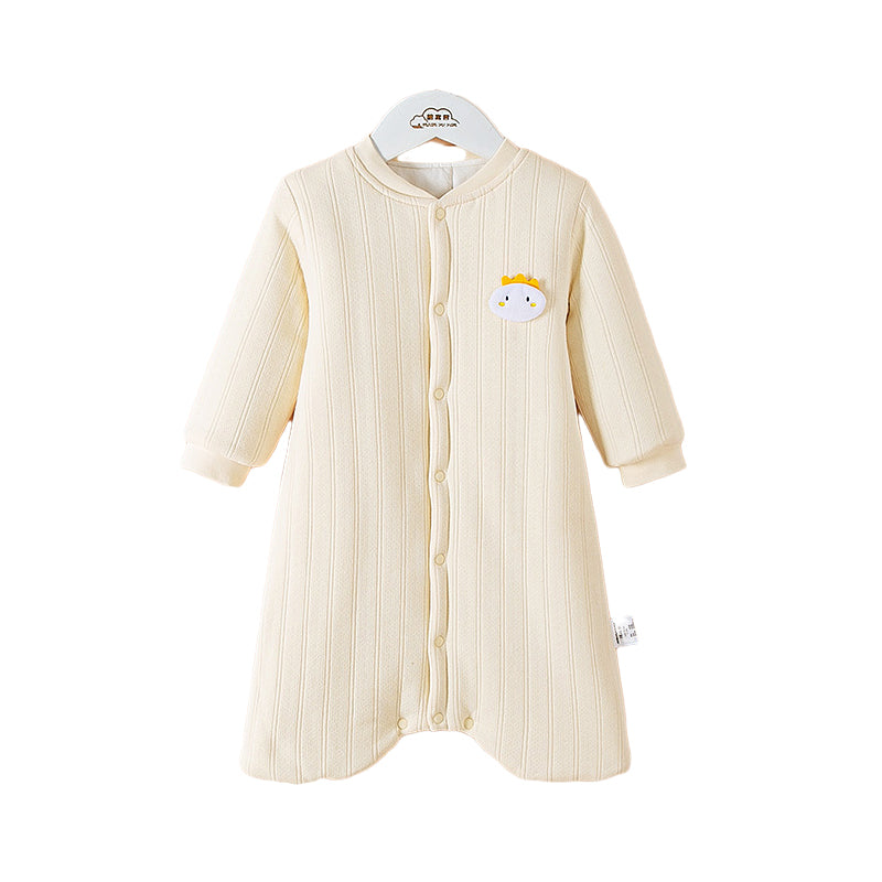Baby Kid Unisex Solid Color Cartoon Sleepwears Wholesale 221125400
