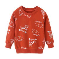 Load image into Gallery viewer, Baby Kid Boys Cartoon Print Hoodies Swearshirts Wholesale 221125403
