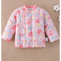 Load image into Gallery viewer, 2 Pieces Set Baby Kid Unisex Flower Print Jackets Outwears And Jumpsuits Wholesale 221125405
