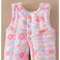 Load image into Gallery viewer, 2 Pieces Set Baby Kid Unisex Flower Print Jackets Outwears And Jumpsuits Wholesale 221125405
