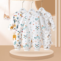 Load image into Gallery viewer, Baby Unisex Cartoon Print Jumpsuits Sleepwears Wholesale 221125407
