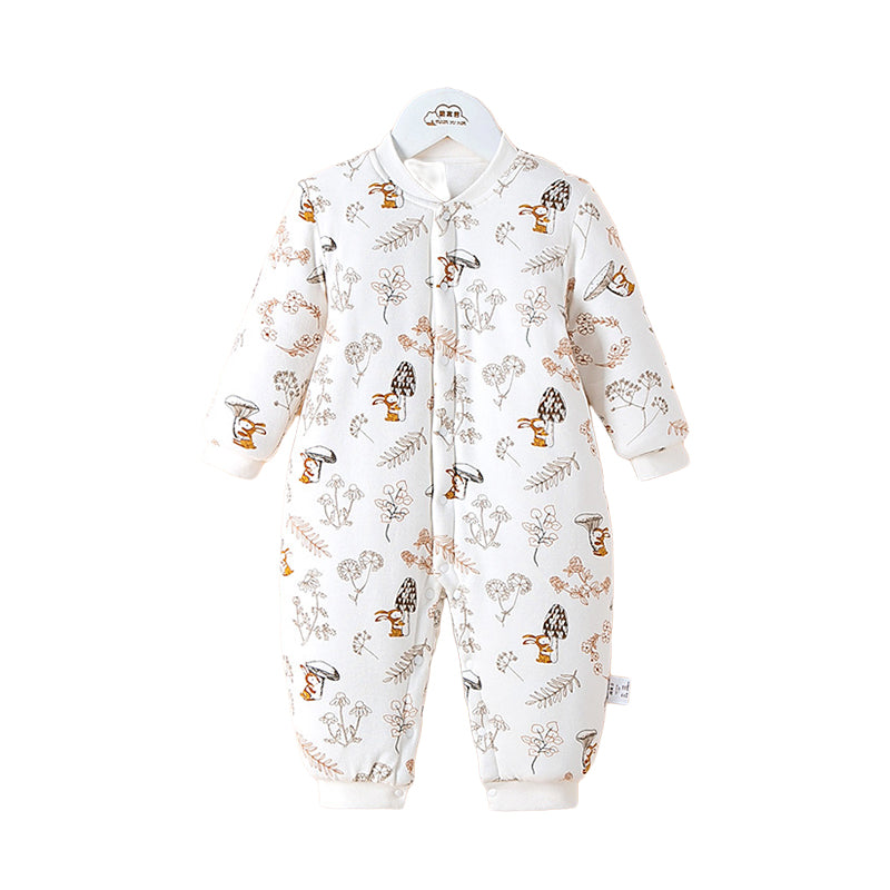 Baby Unisex Cartoon Print Jumpsuits Sleepwears Wholesale 221125411