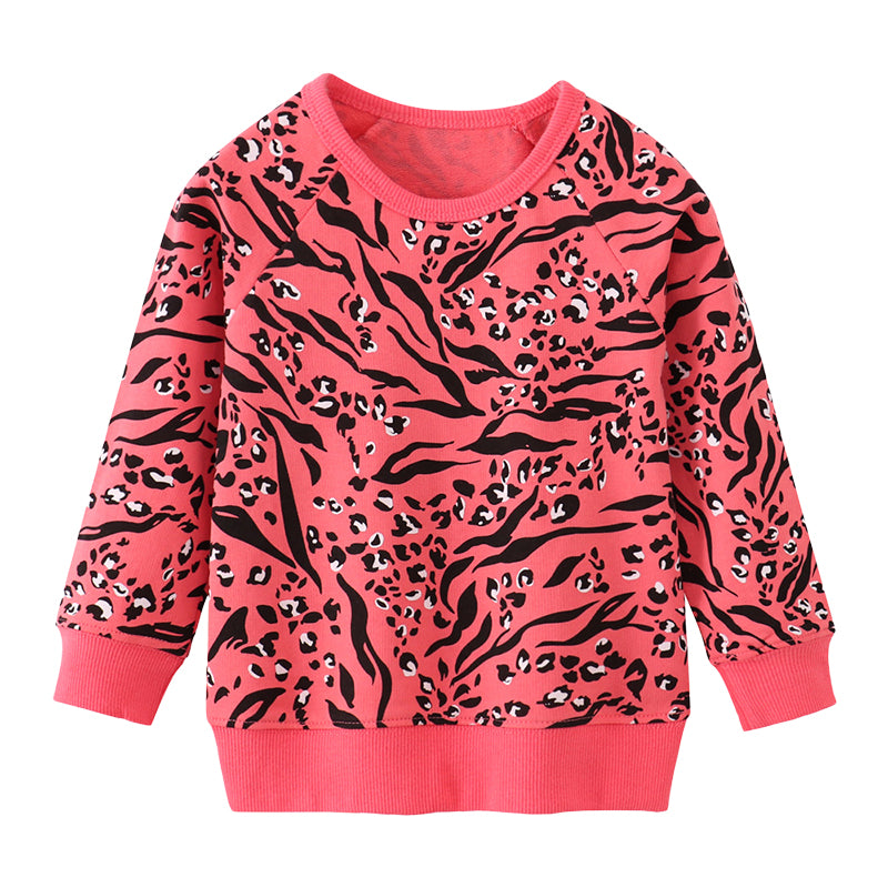 Baby Kid Girls Cartoon Print Hoodies Swearshirts Wholesale 221125414