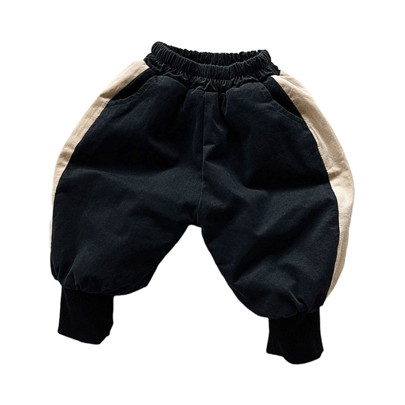 Baby Kid Unisex Color-blocking Pants Wholesale 221125462