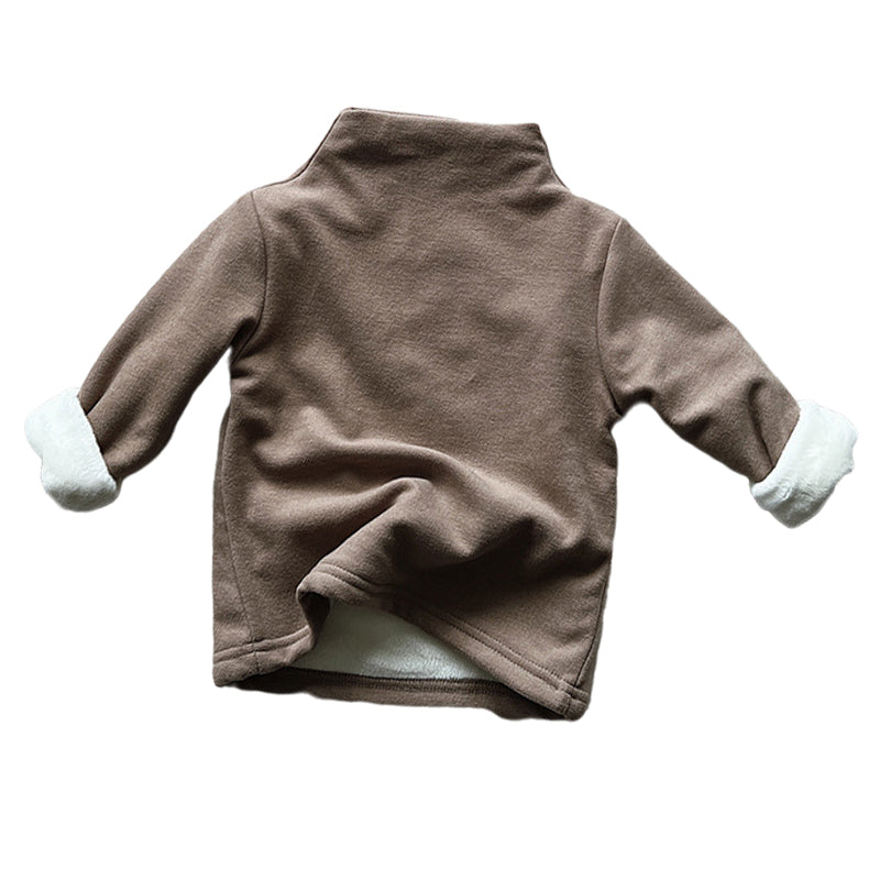 Baby Kid Unisex Solid Color Striped Tops Wholesale 221125477