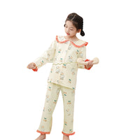 Load image into Gallery viewer, 2 Pieces Set Kid Girls Cartoon Print Shirts And Pants Wholesale 221125490
