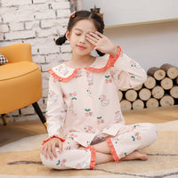 Load image into Gallery viewer, 2 Pieces Set Kid Girls Cartoon Print Shirts And Pants Wholesale 221125490
