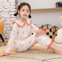 Load image into Gallery viewer, 2 Pieces Set Kid Girls Cartoon Print Shirts And Pants Wholesale 221125490
