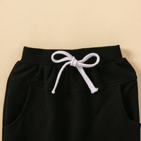 Load image into Gallery viewer, 2 Pieces Set Baby Kid Boys Letters Hoodies Swearshirts And Solid Color Pants Wholesale 221125499
