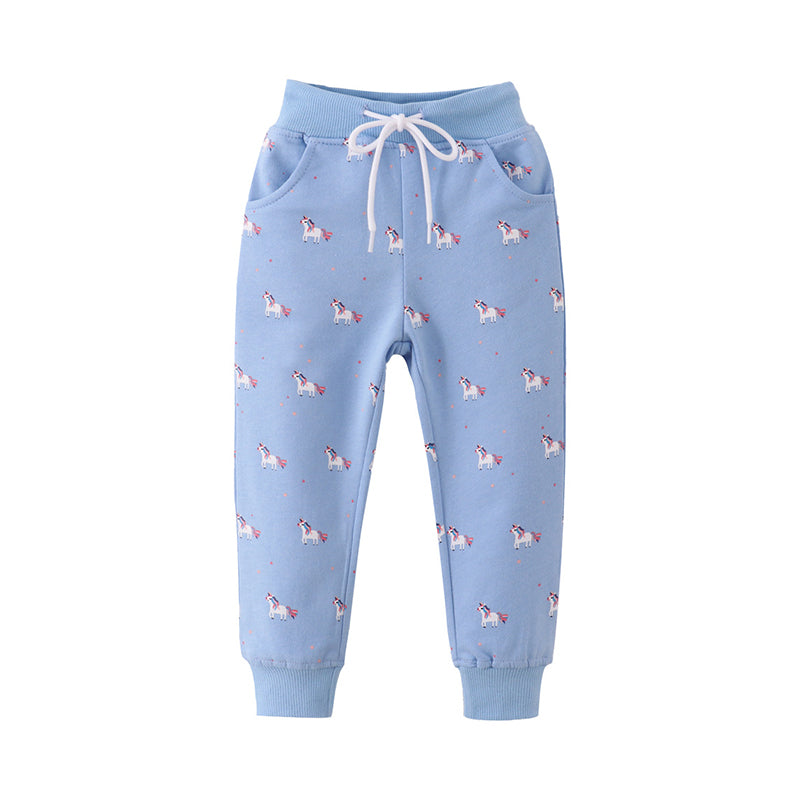 Baby Kid Boys Unicorn Print Pants Wholesale 221125502