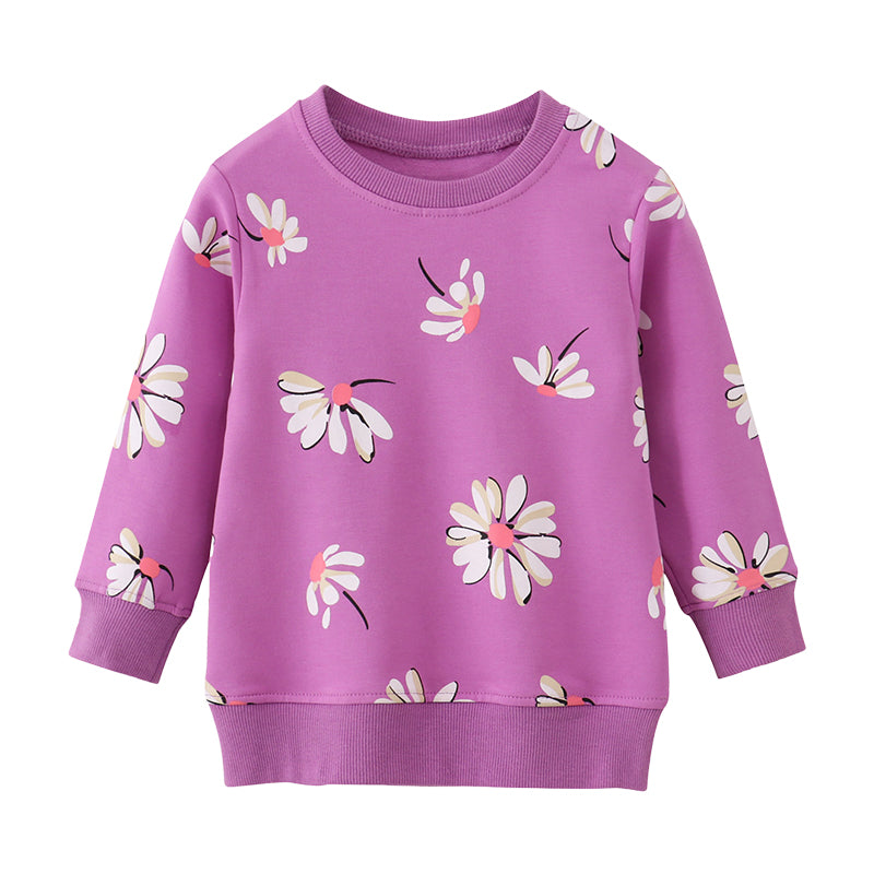 Baby Kid Girls Print Hoodies Swearshirts Wholesale 221125506