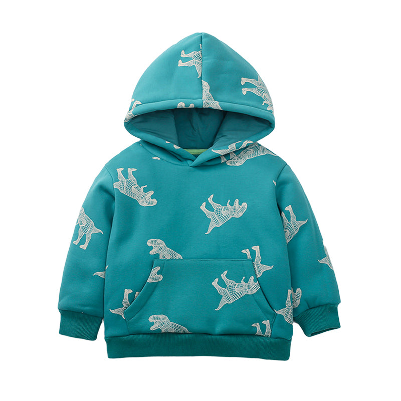 Baby Kid Boys Animals Cartoon Print Hoodies Swearshirts Wholesale 221125509