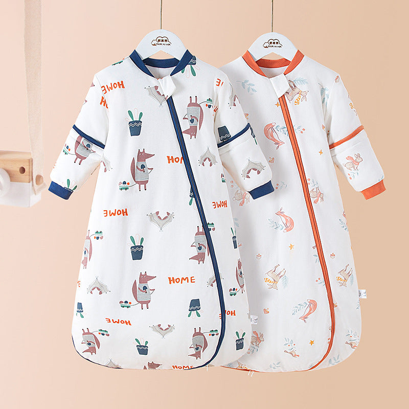 Baby Kid Unisex Animals Cartoon Print Sleeping Bags Wholesale 221125528