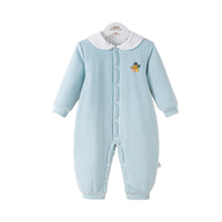 Load image into Gallery viewer, Baby Unisex Solid Color Flower Jumpsuits Sleepwears Wholesale 221125539
