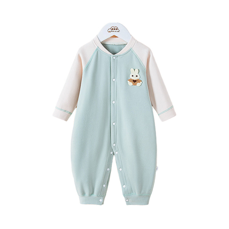 Baby Kid Unisex Solid Color Animals Jumpsuits Wholesale 221125552