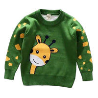 Load image into Gallery viewer, Kid Boys Cartoon Crochet Sweaters Wholesale 22113003

