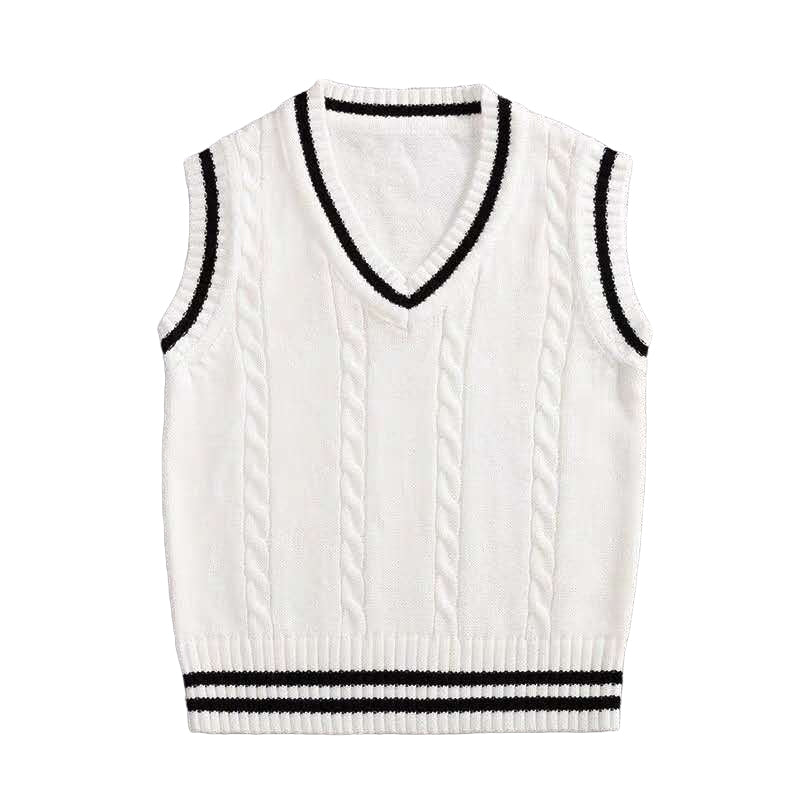 Kid Unisex Color-blocking Crochet Tank Tops Wholesale 22113007