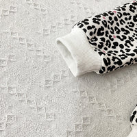 Load image into Gallery viewer, 2 Pieces Set Baby Unisex Love heart Tops And Leopard Pants Wholesale 221130113
